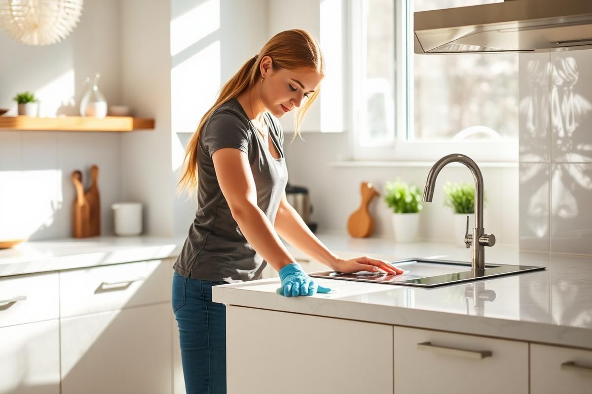 Kitchen cleaning